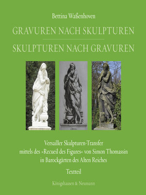 cover image of Gravuren nach Skulpturen – Skulpturen nach Gravuren